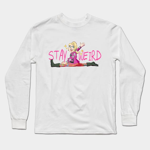 Weird Barbie Long Sleeve T-Shirt by cassafra5